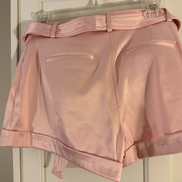 Pink size 0 silky express shorts - Picture 3 of 4